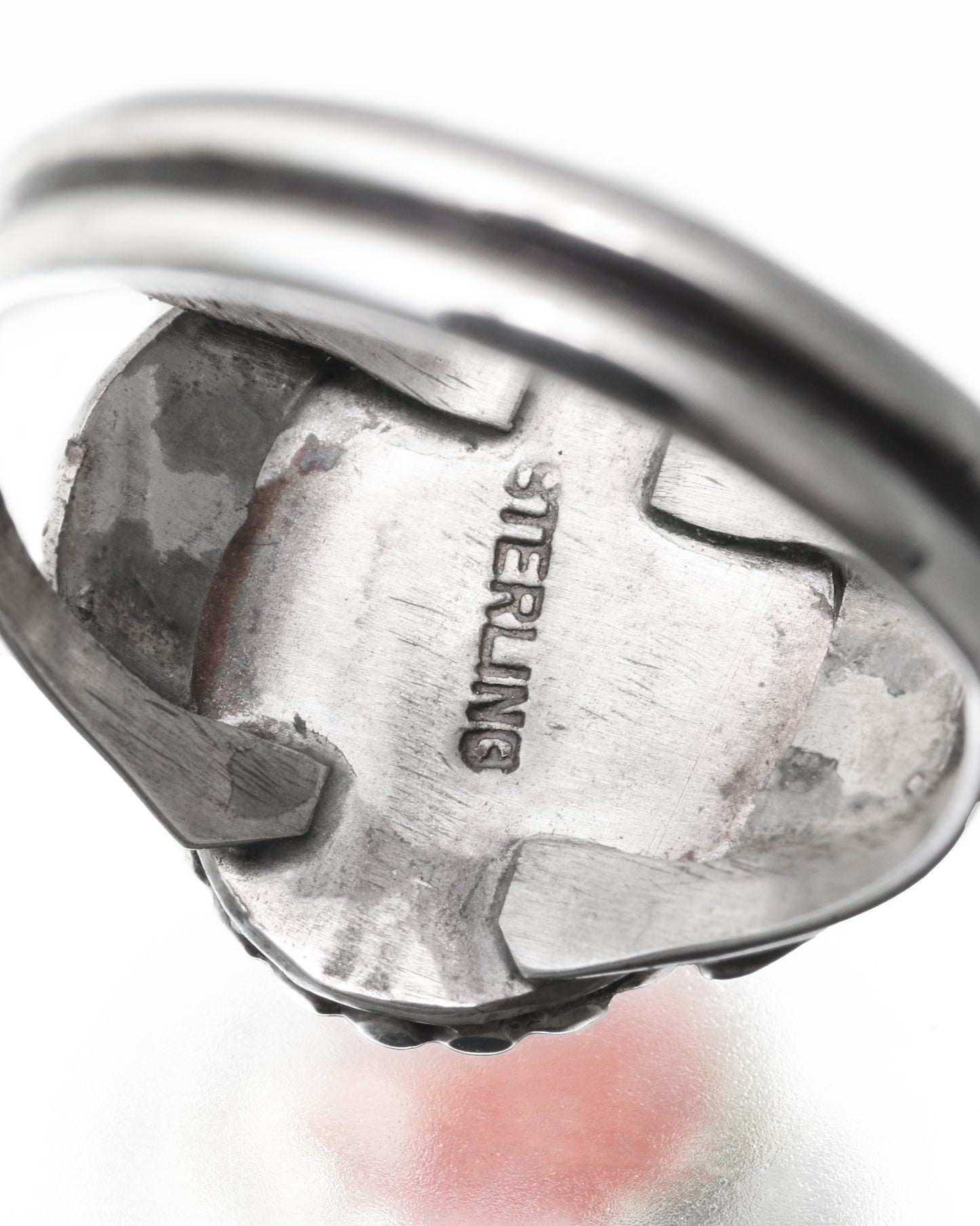 Navajo Rhodochrosite Ring