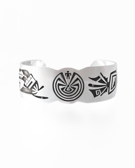 Duane Tawahongva Cuff Bangle
