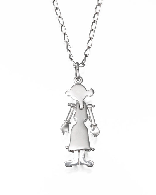 Italy Olive Oyl Necklace