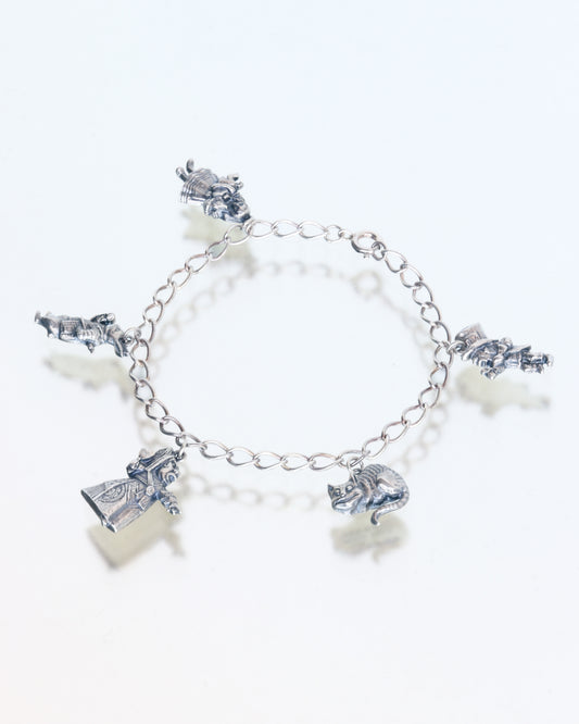 Alice's Adventures in Wonderland 925 Bracelet